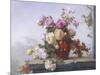 Still Life of Roses-Paul Claude Jance-Mounted Giclee Print