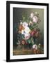 Still Life of Roses-Melanie De Comolera-Framed Giclee Print