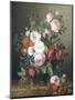 Still Life of Roses-Melanie De Comolera-Mounted Giclee Print