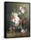 Still Life of Roses-Melanie De Comolera-Framed Stretched Canvas