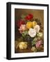 Still Life of Roses-Eloise Harriet Stannard-Framed Giclee Print