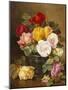 Still Life of Roses-Eloise Harriet Stannard-Mounted Giclee Print