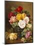 Still Life of Roses-Eloise Harriet Stannard-Mounted Giclee Print