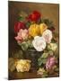 Still Life of Roses-Eloise Harriet Stannard-Mounted Giclee Print