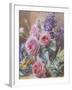 Still Life of Roses-Mary Margetts-Framed Giclee Print