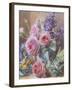 Still Life of Roses-Mary Margetts-Framed Giclee Print