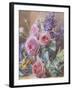 Still Life of Roses-Mary Margetts-Framed Giclee Print