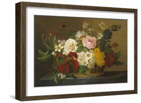 Still Life of Spring Flowers-Lucius Hermina Van Stipriaan-Framed Giclee Print