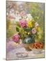Still Life of Summer Flowers and Fruit-Marie Felix Lucas-Mounted Giclee Print