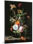 Still Life of Summer Flowers-Rachel Ruysch-Mounted Giclee Print