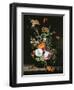 Still Life of Summer Flowers-Rachel Ruysch-Framed Premium Giclee Print
