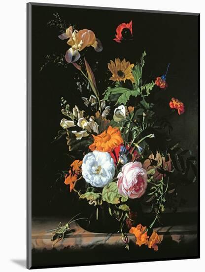 Still Life of Summer Flowers-Rachel Ruysch-Mounted Giclee Print