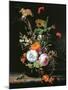 Still Life of Summer Flowers-Rachel Ruysch-Mounted Giclee Print