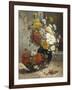 Still Life of Summer Flowers-Eugene Henri Cauchois-Framed Giclee Print