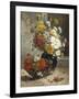 Still Life of Summer Flowers-Eugene Henri Cauchois-Framed Giclee Print