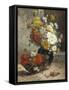 Still Life of Summer Flowers-Eugene Henri Cauchois-Framed Stretched Canvas