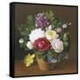 Still Life of Summer Flowers-Otto Didrik Ottesen-Framed Stretched Canvas