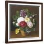 Still Life of Summer Flowers-Otto Didrik Ottesen-Framed Giclee Print