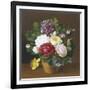 Still Life of Summer Flowers-Otto Didrik Ottesen-Framed Giclee Print