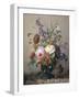 Still Life of Summer Flowers-Hans Hermann-Framed Giclee Print