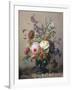 Still Life of Summer Flowers-Hans Hermann-Framed Giclee Print