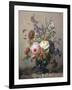 Still Life of Summer Flowers-Hans Hermann-Framed Giclee Print