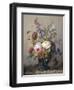 Still Life of Summer Flowers-Hans Hermann-Framed Giclee Print