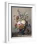 Still Life of Summer Flowers-Hans Hermann-Framed Giclee Print