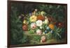 Still Life of Summer Flowers-Josef Lauer-Framed Giclee Print