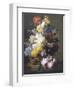 Still Life of Summer Flowers-Elise Bruyere-Framed Premium Giclee Print