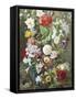 Still Life of Summer Flowers-C.f. Hurten-Framed Stretched Canvas