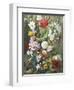 Still Life of Summer Flowers-C.f. Hurten-Framed Premium Giclee Print