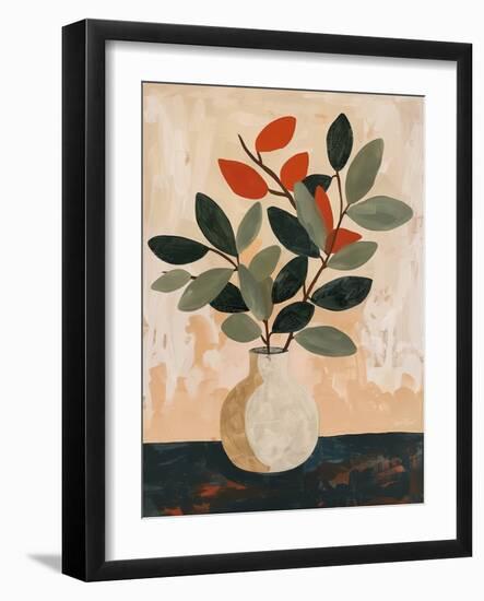 Still Life of Vase-Mowzu-Framed Photographic Print