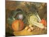 Still Life of Vegetables-Leopoldo Metlicovitz-Mounted Giclee Print