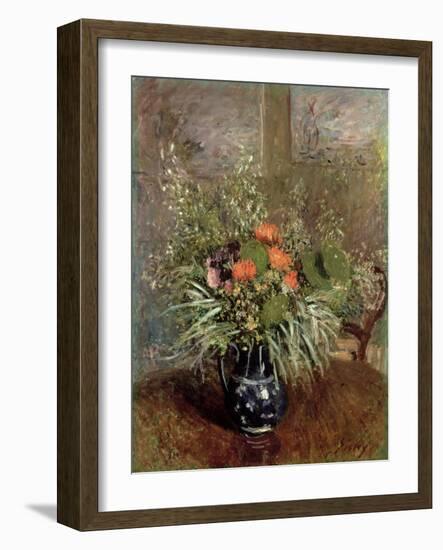 Still Life of Wild Flowers-Alfred Sisley-Framed Giclee Print