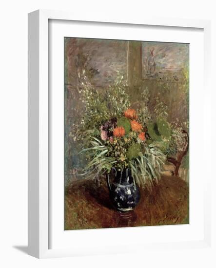 Still Life of Wild Flowers-Alfred Sisley-Framed Giclee Print