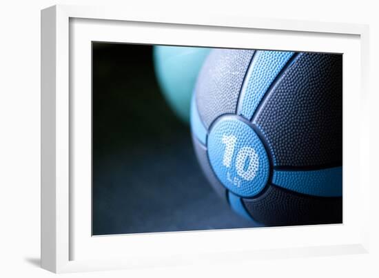 Still Life of Workout Equipment-Matt Freedman-Framed Photographic Print