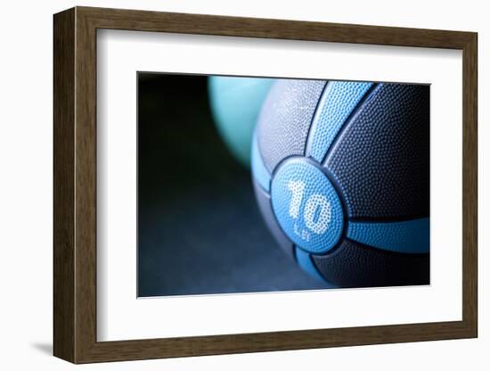 Still Life of Workout Equipment-Matt Freedman-Framed Photographic Print