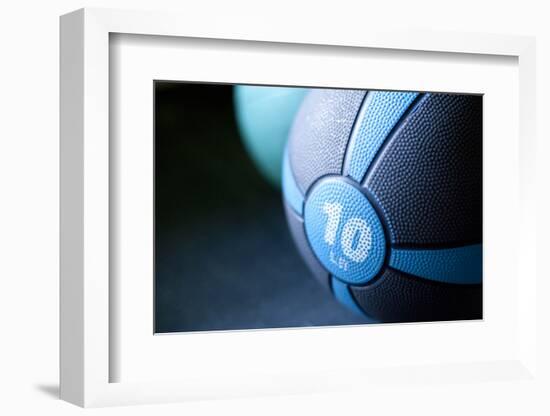 Still Life of Workout Equipment-Matt Freedman-Framed Photographic Print