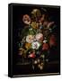 Still Life (Oil on Canvas, 1703)-Rachel Ruysch-Framed Stretched Canvas