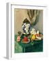 Still Life (Oil on Canvas)-George Leslie Hunter-Framed Giclee Print