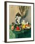 Still Life (Oil on Canvas)-George Leslie Hunter-Framed Giclee Print