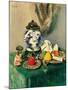 Still Life (Oil on Canvas)-George Leslie Hunter-Mounted Giclee Print