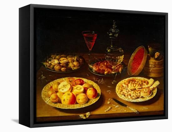 Still Life (Oil on Panel)-Osias The Elder Beert-Framed Stretched Canvas