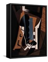 Still Life on a Chair-Juan Gris-Framed Stretched Canvas