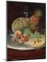 Still Life on a Marble-Topped Table-William Bradford-Mounted Premium Giclee Print