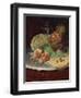 Still Life on a Marble-Topped Table-William Bradford-Framed Giclee Print