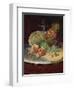 Still Life on a Marble-Topped Table-William Bradford-Framed Giclee Print