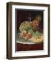 Still Life on a Marble-Topped Table-William Bradford-Framed Premium Giclee Print