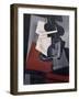 Still Life on a Table, 1916 (Oil on Canvas)-Juan Gris-Framed Giclee Print